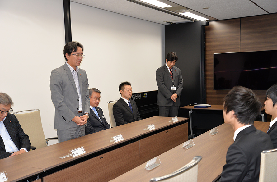 2018年度入社者内定式を行いました